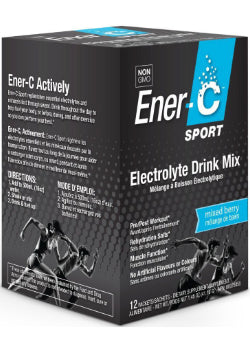 Ener-C Sport Electrolyte Drink Mix (Mixed Berry) - 12 Packets