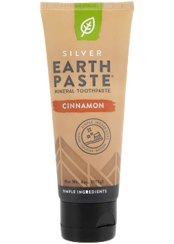 Silver Earthpaste Natural Toothpaste (Cinnamon) - 113g