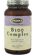 B-100 Complex Extra High Potency - 90 V-Caps - Flora