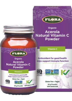 Organic Acerola Natural Vitamin C Powder - 50g
