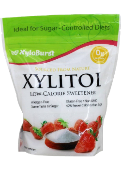 XyloBurst Xylitol Low-Cal Sweetener (100% Pure) - 454g