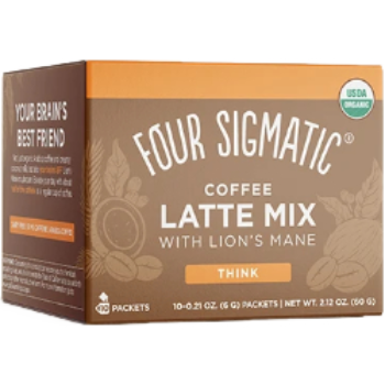 Coffee Latte Mix With Lion's Mane (Think) - 10 Packets