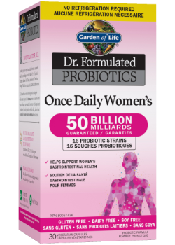 Dr. Formulated Probiotics Once Daily Women's (Shelf Stable) - 30 V-Caps + BONUS
