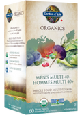 Organics Men's Multi 40+ - 60 Tabs