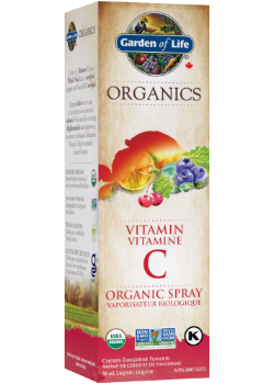 Organics Vitamin C Organic Spray (Cherry Tangerine) - 58ml - Garden of Life