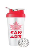 Canada Shaker + Mixer Ball & Carrying Toggle (Red BPA Free) - 450ml