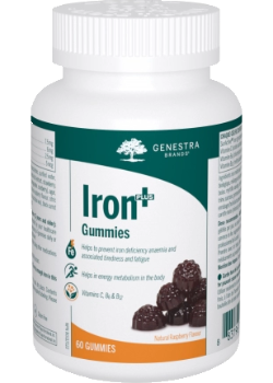 Iron Plus Gummies (Natural Raspberry) - 60 Gummies