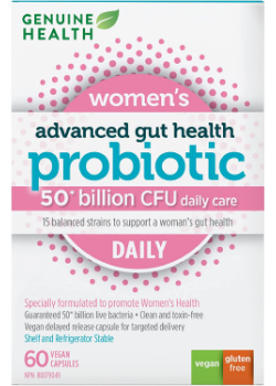 Advanced Gut Health Probiotics Women's Daily (50 Billion CFU) - 60 V-Caps