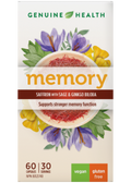 Memory (Saffron & Ginkgo Biloba) - 60 Caps