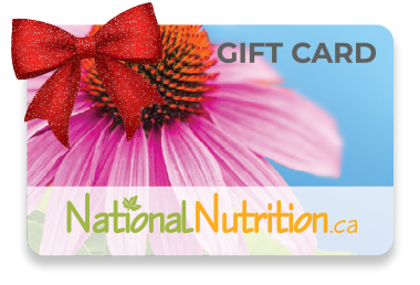 Physical Gift Card (National Nutrition) - $100.00