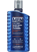 Men's 2-In-1 Daily Body Wash & Facial Cleanser - 499ml