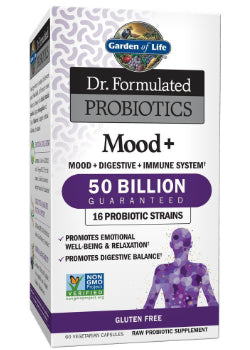 Dr. Formulated Probiotics Mood+ - 60 V-Caps + BONUS