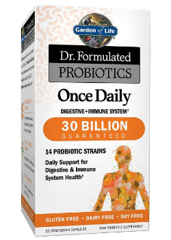 Dr. Formulated Probiotics Once Daily - 30 V-Caps - Garden Of Life