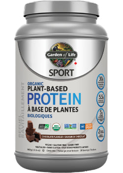 Sport Organic Plant Based Protein (Chocolate) - 840g + BONUS