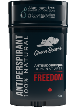 Men's Natural Aluminum-Free Antiperspirant (Freedom) - 60g