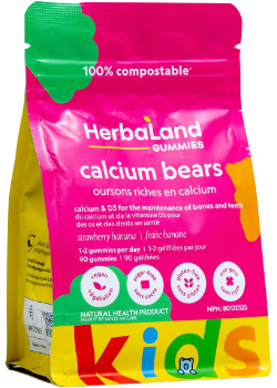 Calcium And D3 Gummies For Kids - 90 Gummies