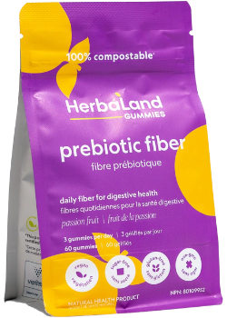 Prebiotic Fiber Gummies For Adults (Passion Fruit) - 60 Gummies