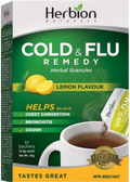 Cold & Flu Remedy (Natural Lemon) - 10 Sachets