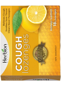 Cough Lozenges (Honey-Lemon) - 18 Lozenges