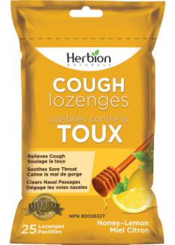 Cough Lozenges (Honey-Lemon) - 25 Lozenges