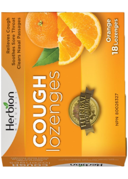 Cough Lozenges (Orange) - 18 Lozenges
