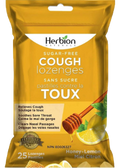 Cough Lozenges (Sugar Free-Honey Lemon) - 25 Lozenges