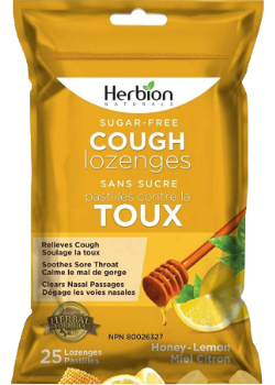 Cough Lozenges (Sugar Free-Honey Lemon) - 25 Lozenges