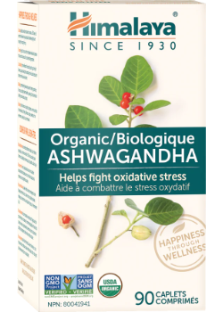 Organic Ashwagandha - 90 Caplets