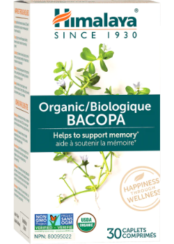 Organic Bacopa - 30 Caplets