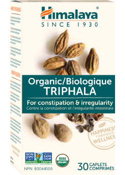 Organic Triphala - 30 Caplets