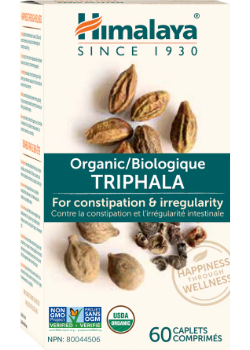 Organic Triphala - 60 Caplets