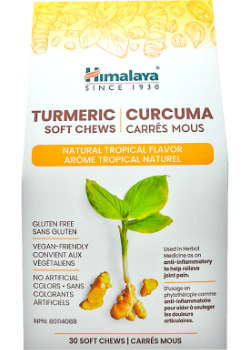 Turmeric Soft Chews (Natural Tropical Flavour) - 30 Soft Chews