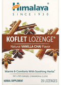 Koflet Lozenge (Natural Vanilla Chai) - 20 Lozenges