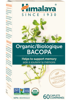 Organic Bacopa - 60 Caplets - Himalaya