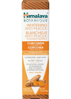 Whitening Anti-Plaque Toothpaste Curcumin & Coconut Oil (Mint) - 113g