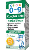 Kids 0-9 Cough & Cold Herbal Day Syrup - 100ml + BONUS