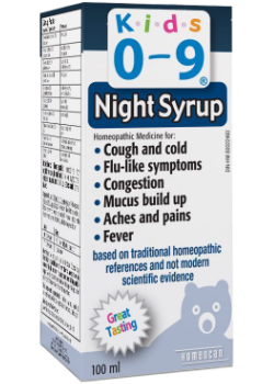 Kids 0-9 Cough And Cold Nighttime - 100ml + BONUS