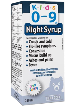 Kids 0-9 Cough And Cold Nighttime - 250ml + BONUS