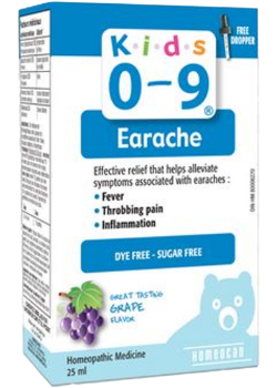 Kids 0-9 Earache (Grape) - 25ml + BONUS