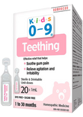 Kids 0-9 Teething (Single Dosage) - 20 x 1ml + BONUS