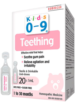 Kids 0-9 Teething (Single Dosage) - 20 x 1ml + BONUS