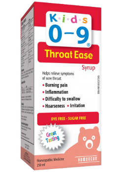 Kids 0-9 Throat Ease Syrup - 100ml + BONUS