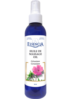 Massage Oil (Geranium) - 180ml
