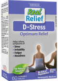 Real Relief D-Stress - 60 Chew Tabs
