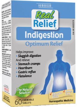 Real Relief Indigestion - 60 Chew Tabs