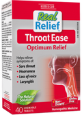 Real Relief Throat Ease - 40 Chew Tabs