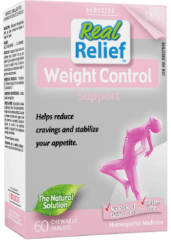 Real Relief Weight Control - 60 Chew Tabs