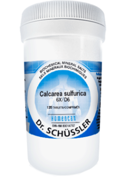 Shuessler Calc. Sulph #3 - 125 Tabs