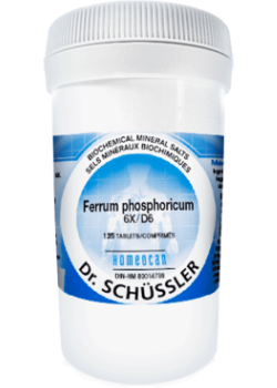 Shuessler Ferrum Phos. #4 - 125 Tabs