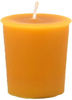 Pure Beeswax Candle Votive (Natural) - 2 Inch